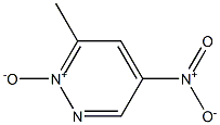 3-Methyl-5-nitropyridazine 2-oxide 结构式