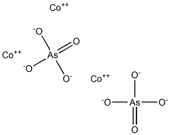 Cobalt(II) orthoarsenate 结构式