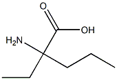 2-Amino-2-ethylpentanoic acid 结构式