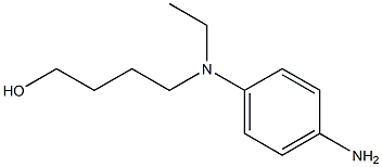 4-[(4-Aminophenyl)ethylamino]-1-butanol 结构式