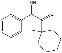 1-(1-Methylcyclohexyl)-2-hydroxy-2-phenylethanone 结构式