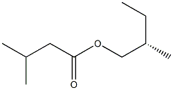 (+)-Isovaleric acid (S)-2-methylbutyl ester 结构式