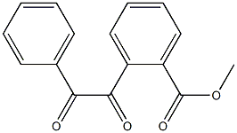 2-(2-Phenyl-1,2-dioxoethyl)benzene-1-carboxylic acid methyl ester 结构式