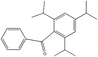 2,4,6-Triisopropylbenzophenone 结构式