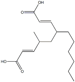 Diacrylic acid 1-hexyl-3-methyl-1,3-propanediyl ester 结构式