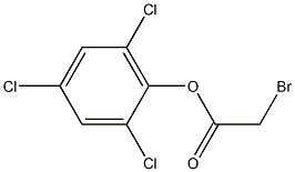 Bromoacetic acid 2,4,6-trichlorophenyl ester 结构式