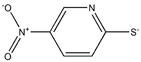 5-Nitropyridine-2-thiolate 结构式