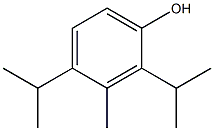 2,4-Diisopropyl-3-methylphenol 结构式