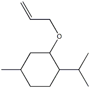 3-(Allyloxy)-p-menthane 结构式