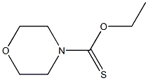 Morpholine-4-thiocarboxylic acid O-ethyl ester 结构式