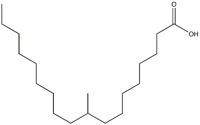 9-Methylstearic acid 结构式