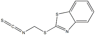 2-(Isothiocyanatomethylthio)benzothiazole 结构式