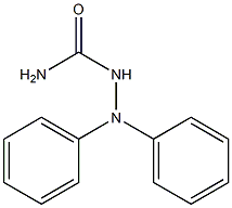 1,1-Diphenylsemicarbazide 结构式