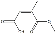 2-Methylmaleic acid 1-methyl ester 结构式