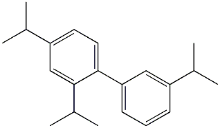 3,2',4'-Triisopropyl-1,1'-biphenyl 结构式