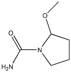 2-Methoxy-1-pyrrolidinecarboxamide 结构式