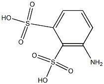 3-Amino-1,2-benzenedisulfonic acid 结构式