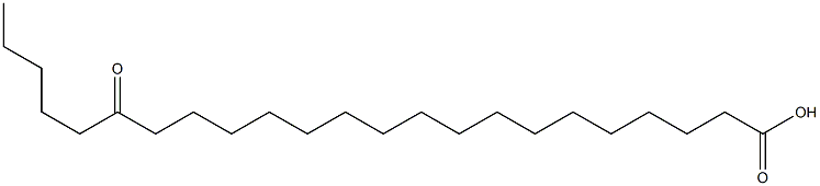 18-Oxotricosanoic acid 结构式