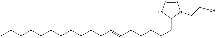 2-(6-Octadecenyl)-4-imidazoline-1-ethanol 结构式