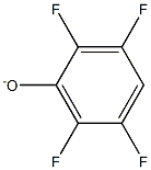 2,3,5,6-Tetrafluorophenolate 结构式