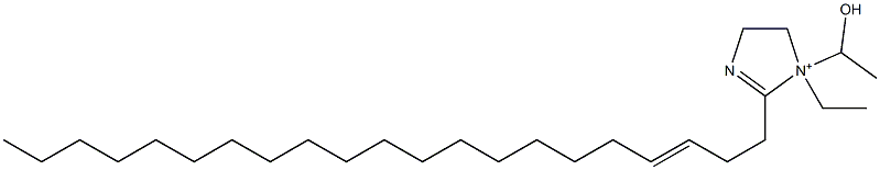 1-Ethyl-2-(3-henicosenyl)-1-(1-hydroxyethyl)-2-imidazoline-1-ium 结构式