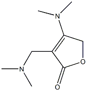 4-(Dimethylamino)-3-(dimethylaminomethyl)-2(5H)-furanone 结构式