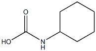 Cyclohexylcarbamic acid 结构式