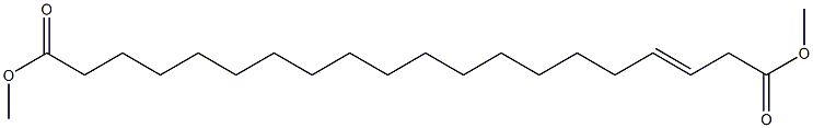 17-Icosenedioic acid dimethyl ester 结构式