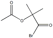 2-Acetoxyisobutyric acid bromide 结构式