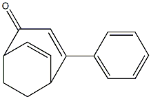 4-Phenylbicyclo[3.2.2]nona-3,6-dien-2-one 结构式