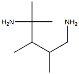 1,2-Dimethyl-1,3-dimethyl-1,4-butanediamine 结构式