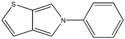 5-Phenyl-5H-thieno[2,3-c]pyrrole 结构式