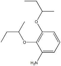 2,3-Di(sec-butyloxy)aniline 结构式