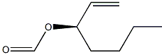 [R,(+)]-1-Heptene-3-ol formate 结构式