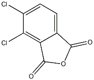 3,4-Dichlorophthalic anhydride 结构式