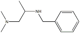 N,N-Dimethyl-N'-benzylpropane-1,2-diamine 结构式