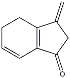 2,3,6,7-Tetrahydro-1-methylene-1H-inden-3-one 结构式