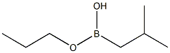 Isobutylboronic acid propyl ester 结构式