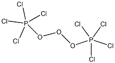 Diphosphorus tetrachloride trioxide 结构式