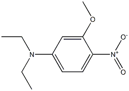 N,N-Diethyl-3-methoxy-4-nitroaniline 结构式