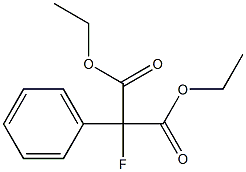 Fluorophenylmalonic acid diethyl ester 结构式