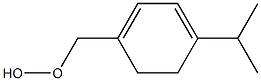 p-Mentha-1,3-dien-7-yl hydroperoxide 结构式