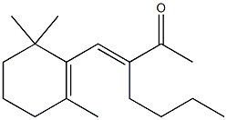 3-Butyl-4-(2,6,6-trimethyl-1-cyclohexenyl)-3-buten-2-one 结构式