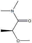 [S,(-)]-2-Methoxy-N,N-dimethylpropionamide 结构式