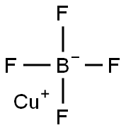 Cupper(I) tetrafluoroborate 结构式
