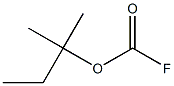 Fluoroformic acid (1,1-dimethylpropyl) ester 结构式