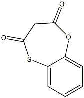 2H-1,5-Benzoxathiepin-2,4(3H)-dione 结构式
