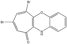 6,8-Dibromobenzo[b]cyclohept[e][1,4]oxazin-10(11H)-one 结构式