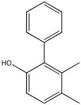 2-Phenyl-3,4-dimethylphenol 结构式