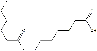 9-Oxotetradecanoic acid 结构式
